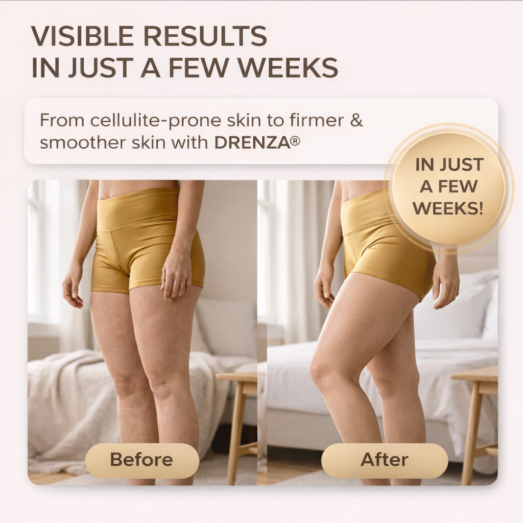 DRENZA® Lift™ – 4-in-1 Sculpting System: Instant De-puffing & Targeted Dimple Smoothing