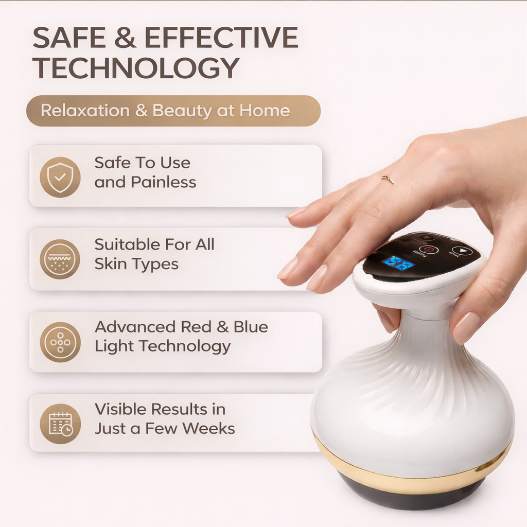 DRENZA® Lift™ – 4-in-1 Sculpting System: Instant De-puffing & Targeted Dimple Smoothing